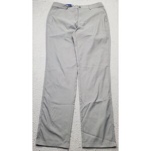 32 Degrees Cool Soft Touch Pants Men 32x34 Gray Stretch Performance Straight Leg